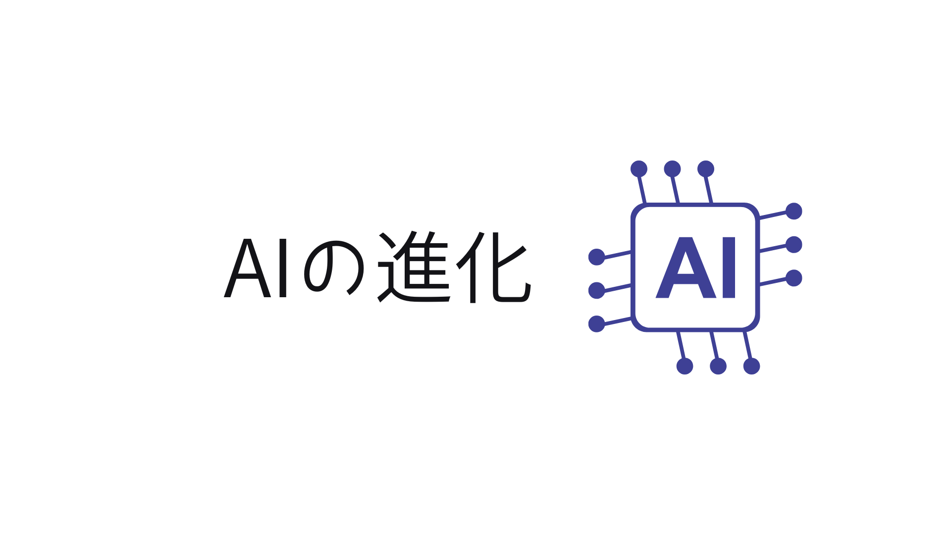 AIの進化